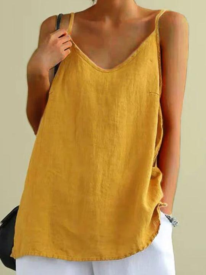 Women’s Lightweight Spaghetti Strap Cami Summer Casual Top