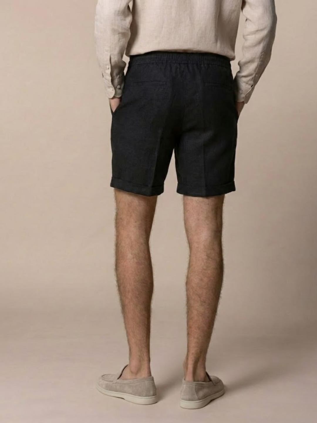 Men’s Linen Shorts for Summer Breathable Lightweight Comfort