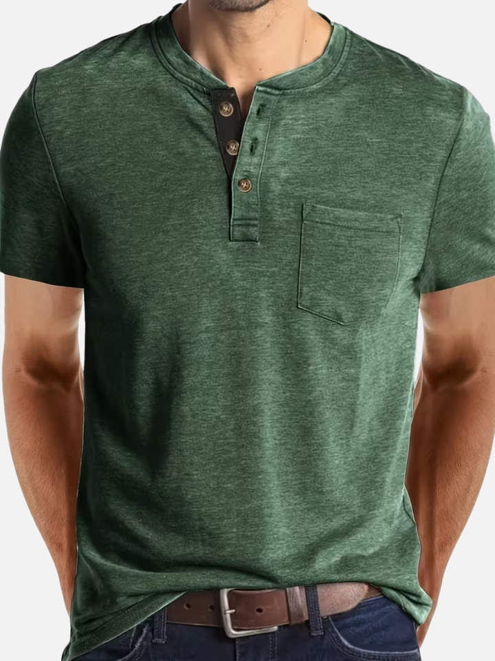 Men's Cotton Crew Neck T-Shirt for Summer Casual Everyday Wear