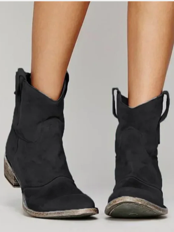 Women’s Suede Cowboy Boots for Women Everyday Casual Wear