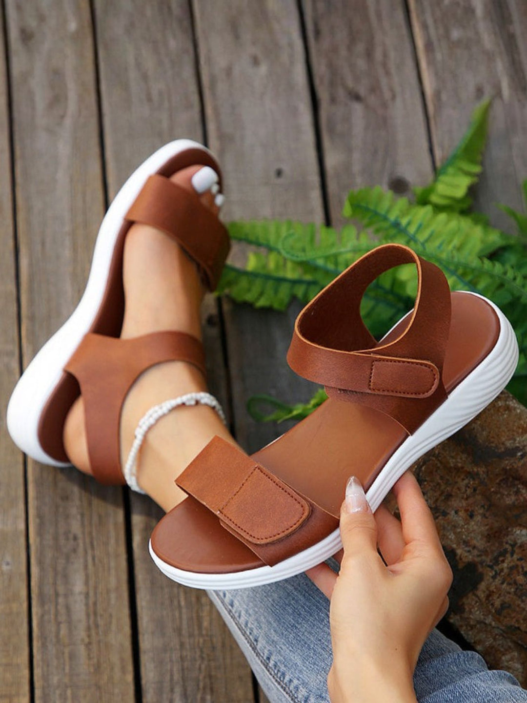 Sandals Women Adjustable Strap Comfort Shoes for Daily Wear