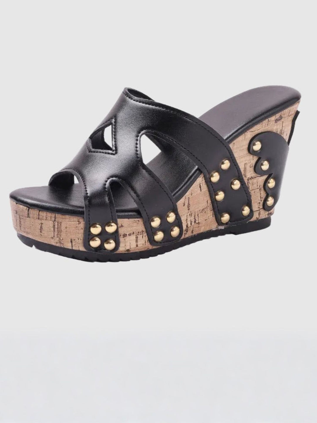 Sandals Durable Cork Style Slides for All-Day Walking Comfort