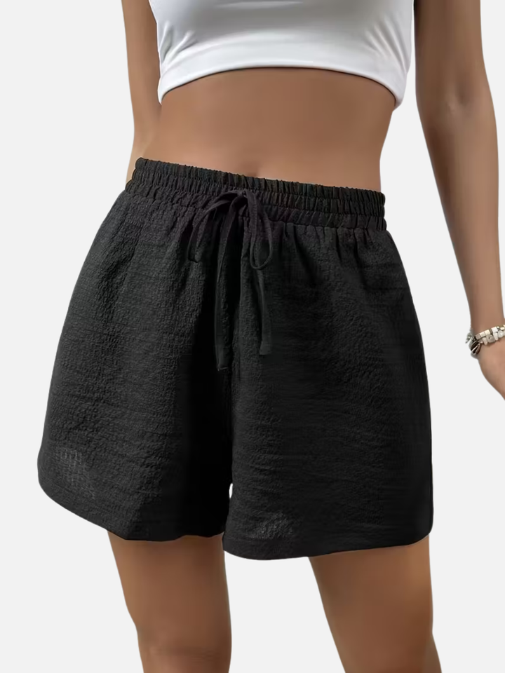 Women’s Lightweight Summer Shorts Elastic Waist Casual Lounge Wear