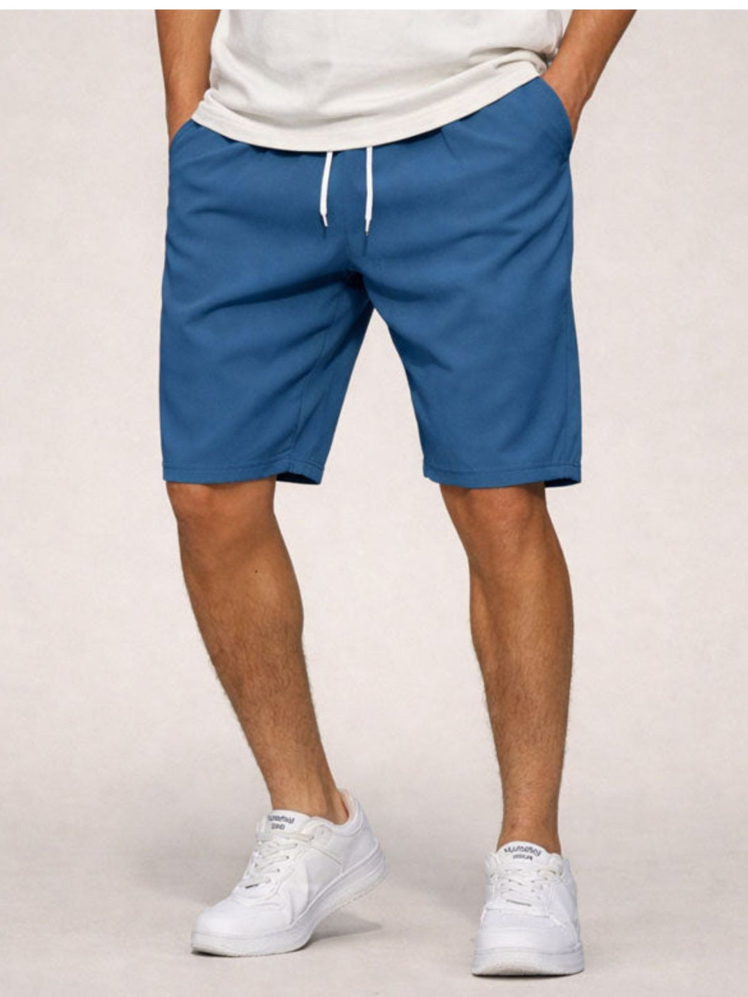 Shorts Men’s Easy-Fit Elastic Waist Outdoor Short