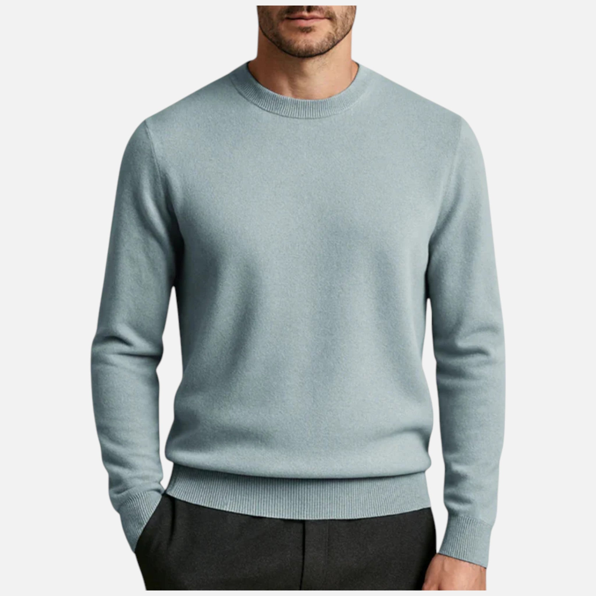 Aurevien | Men’s Classic Cashmere Crew Jumper