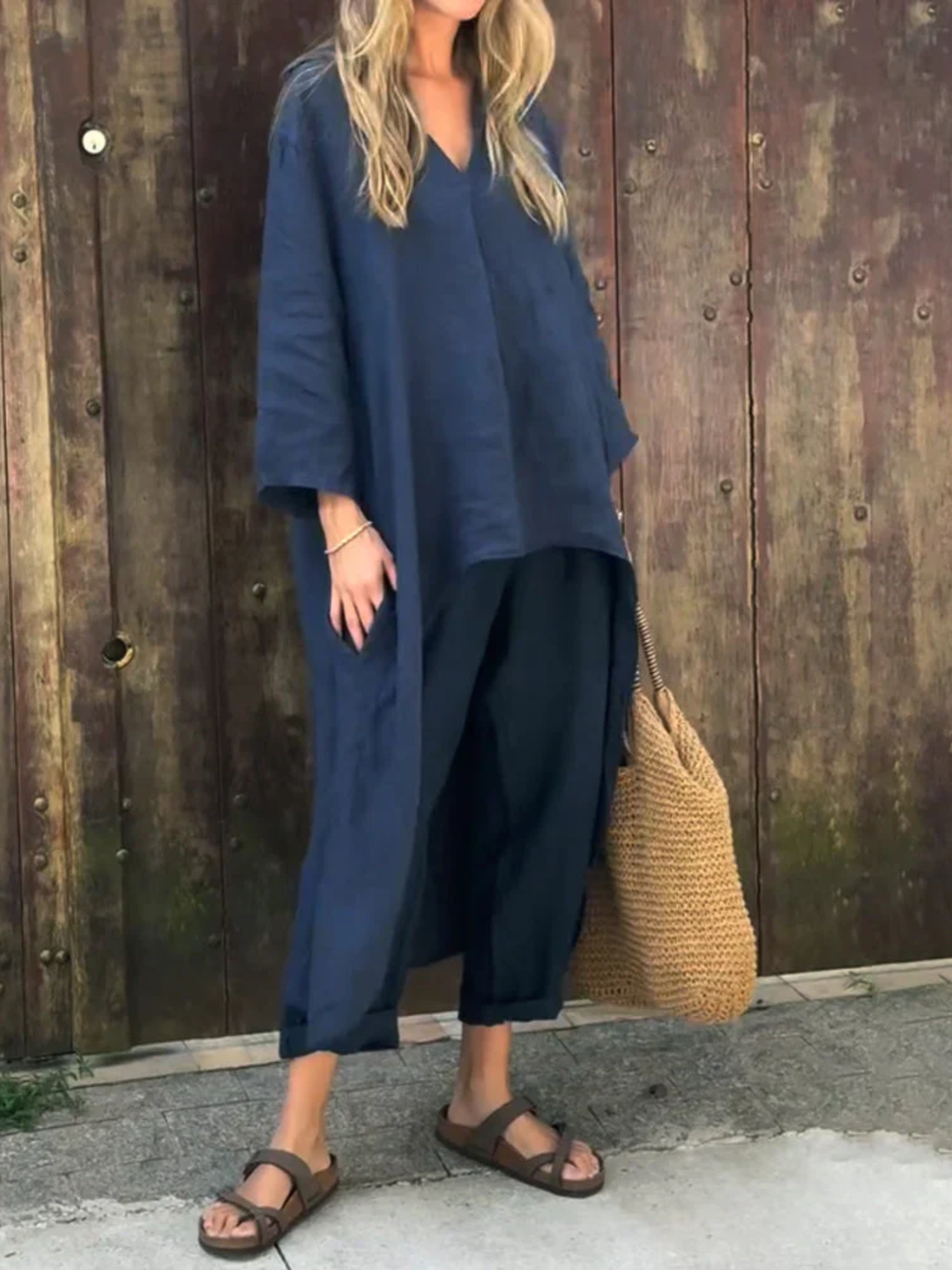 Women’s relaxed co ord set breathable polyester comfortable fit