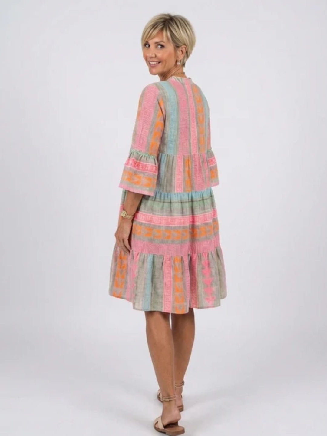 Women’s Summer Dress Lightweight Printed Outfit for Daily Wear
