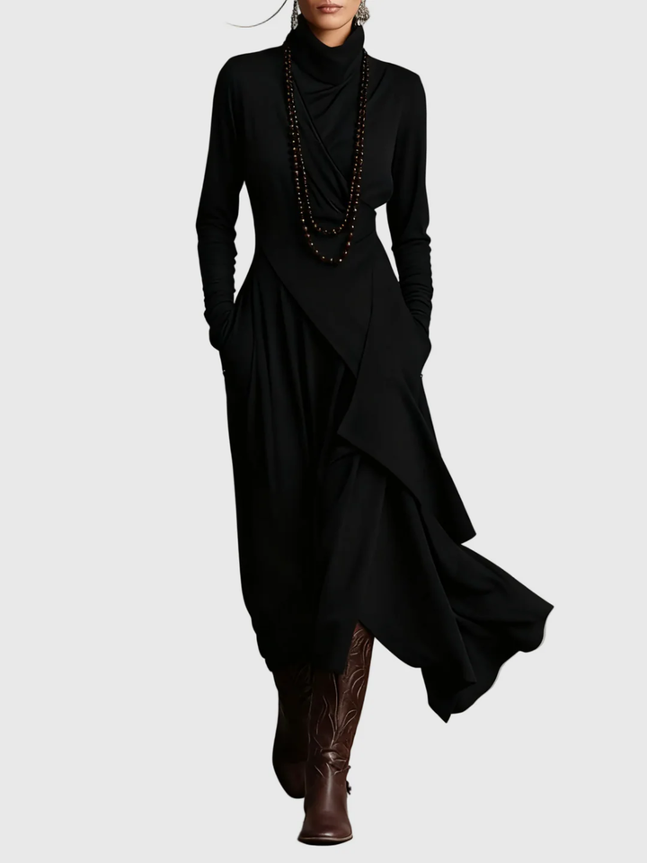 Women’s Pleated Maxi Dress Violet Wedding Guest Outfit