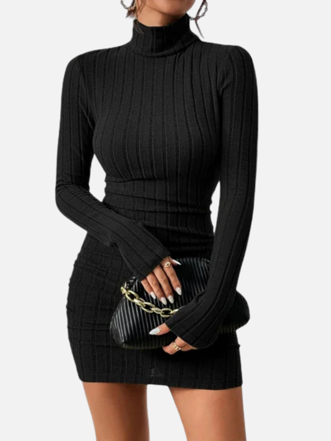 Women's Slim Fit Shapewear Mini Dress for Body Shaping Support