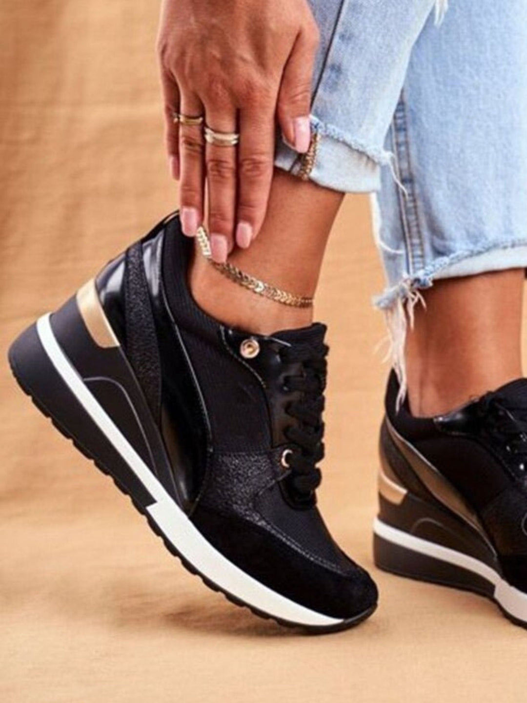 Women’s Casual Sneakers Cushioned Sole Support Daily Wear