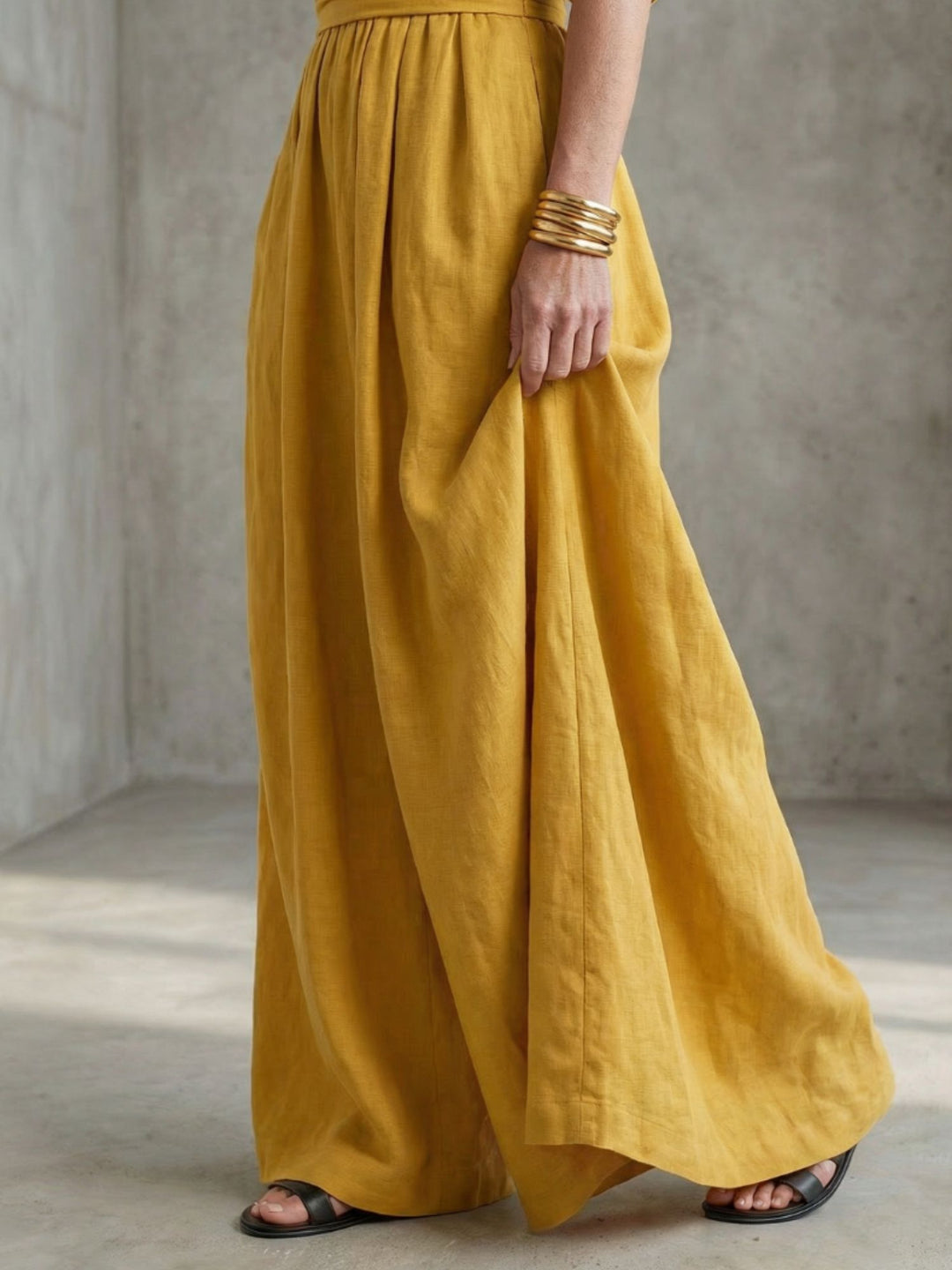 Women Full Length Jumpsuit Cross Bodice Soft Fabric Casual Elegant Wear