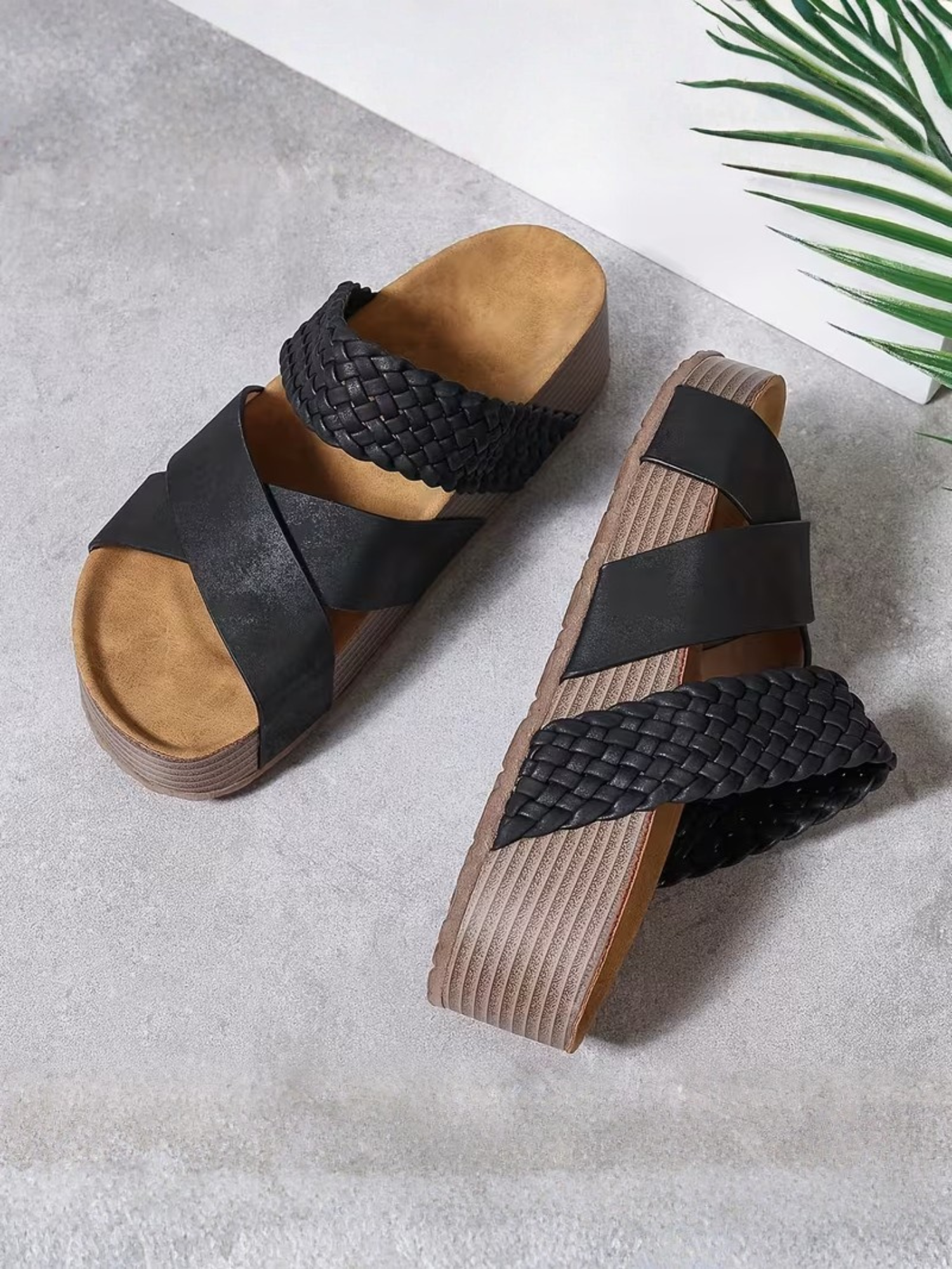 Women’s Comfortable Thick Sole Sandals for Walking Summer