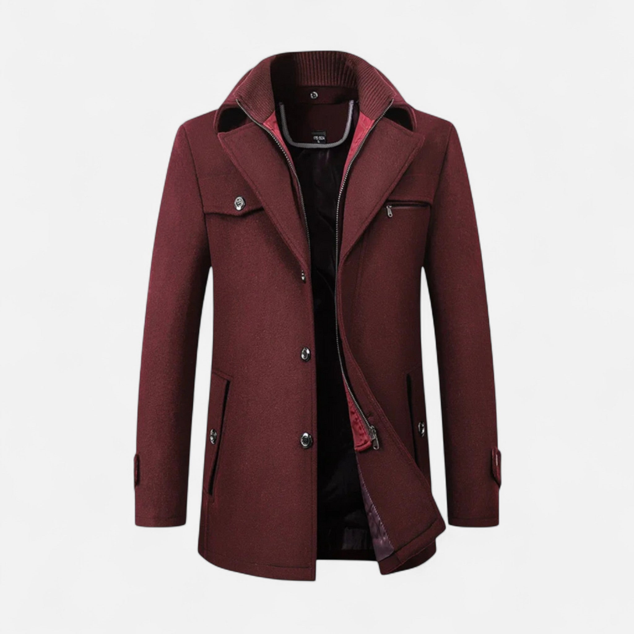 Aurevien | Men’s Heritage Wool Overcoat