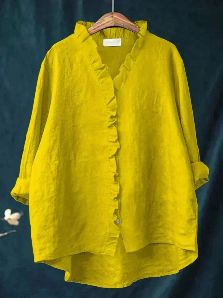 Elegancka casualowa bluzka damska, oddychająca, miękka, luźny krój