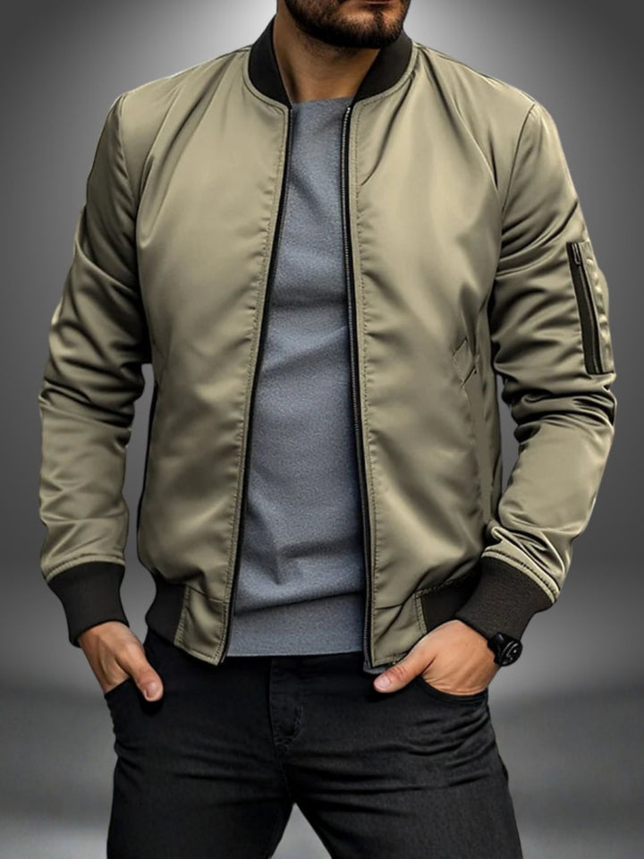 Bomber Jacket Men Lightweight Jacket for Spring and Fall
