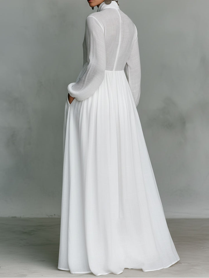 Maxi Dress Breathable Relaxed Fit Dress for Warm Weather Wear