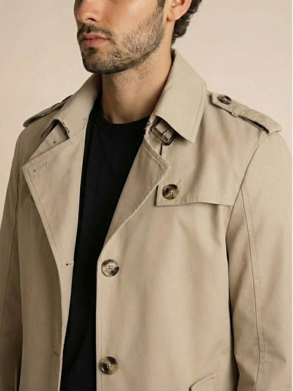 Aurevien | Men’s Cotton Trench Coat – Riviera Heritage