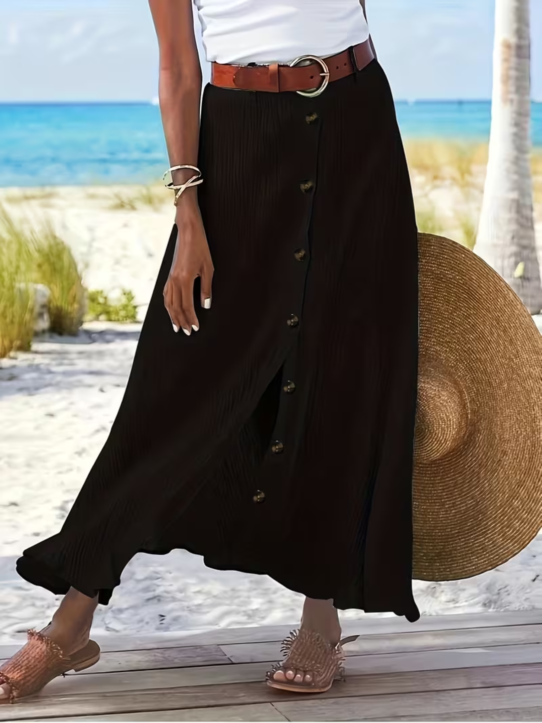 Women’s summer skirt for casual outfits warm weather wear