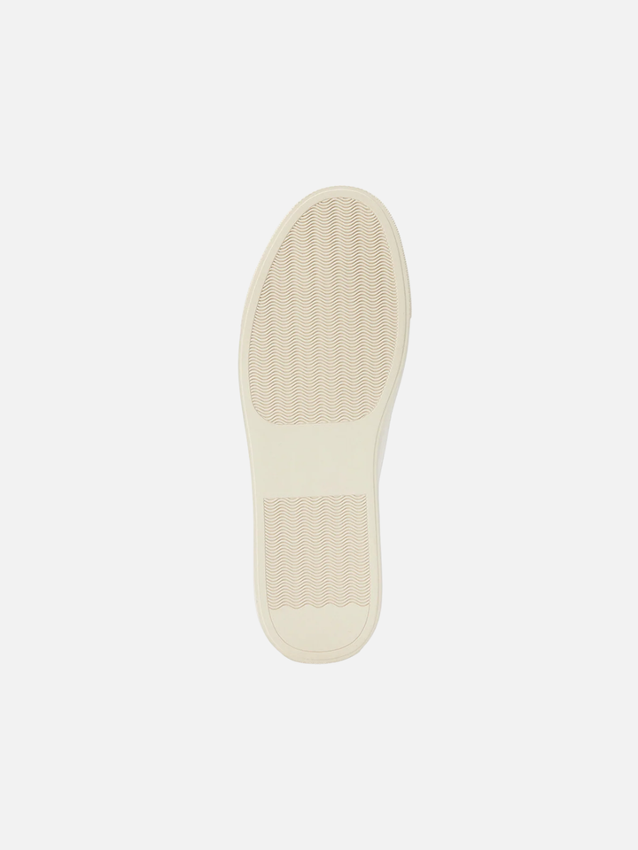 Men’s Ivory Leather Sneakers – Comfortable Everyday Luxury Shoes