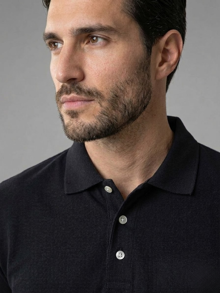 Men’s Polo Shirt Summer Casual Classic Fit