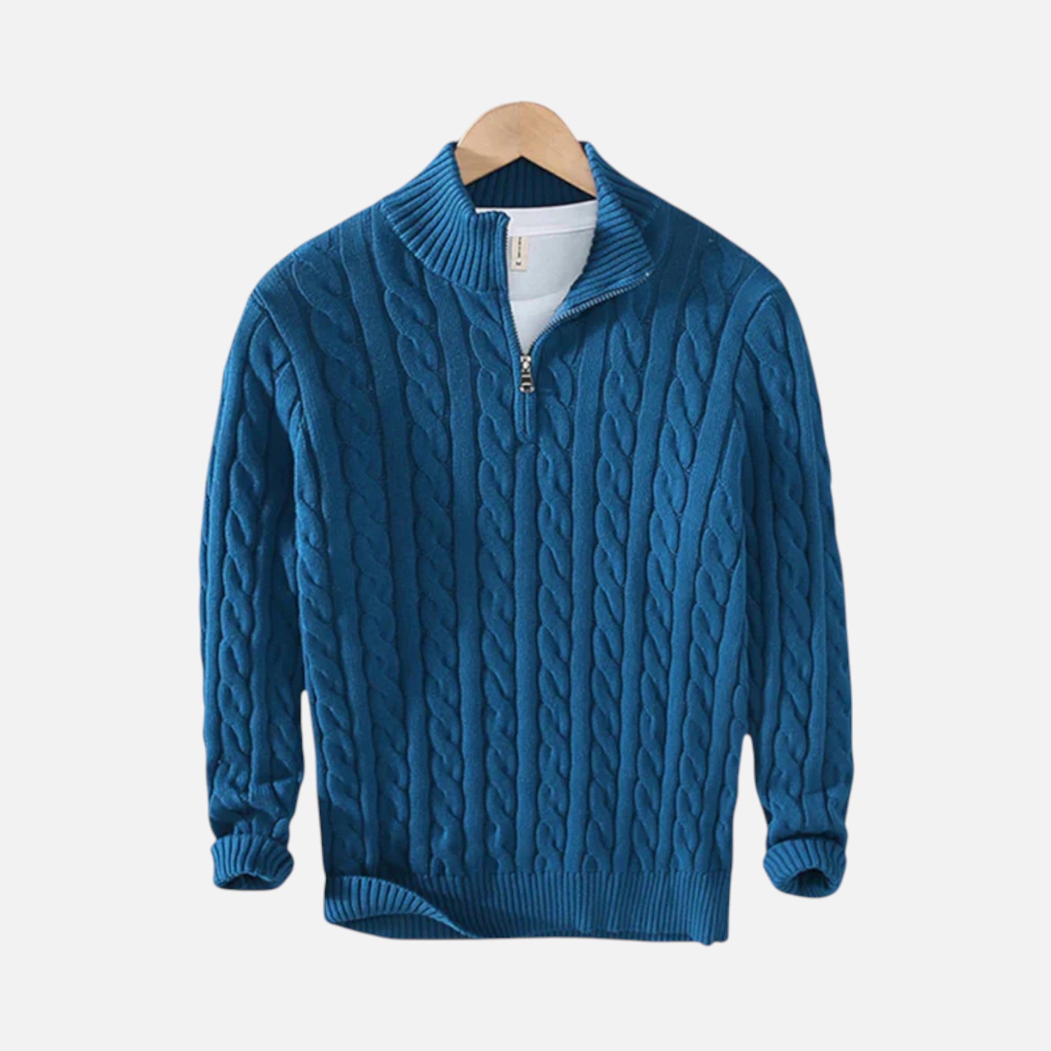 Aurevien | Men’s Cable-Knit Merino Jumper