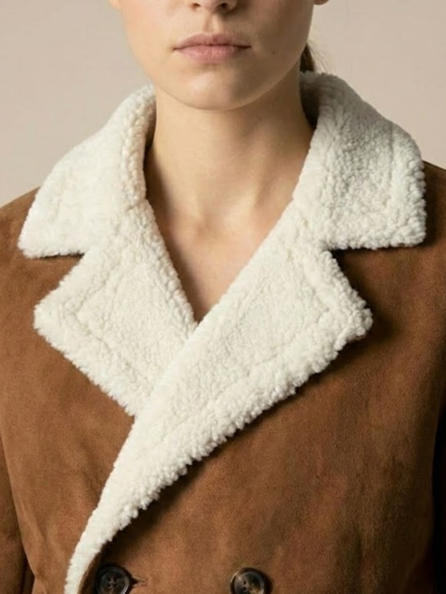 Aurevien | Women’s Tailored Double-Breasted Wool Coat