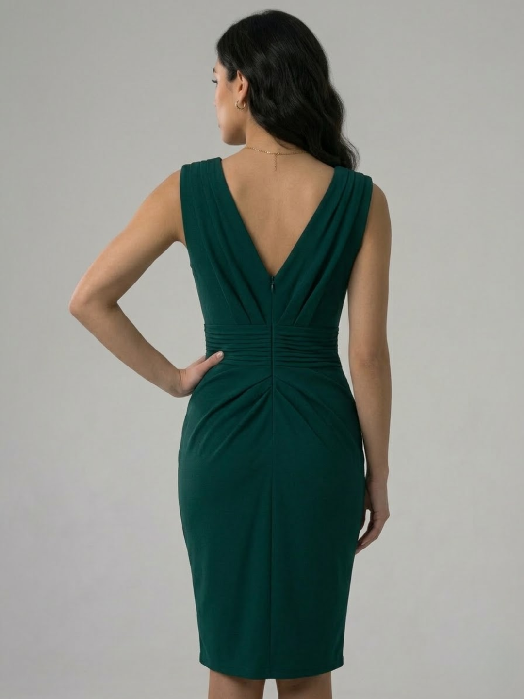 Women’s Formal Midi Dress Fitted Elegant Night Wear