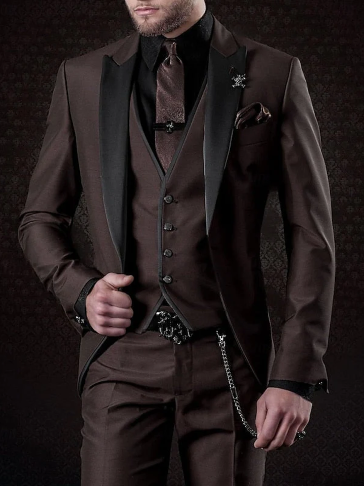 Men’s Linen Suit for Summer Wedding Lightweight Breathable Set