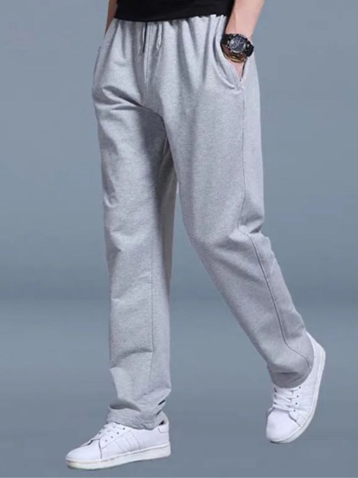Jogger Pants Men Comfortable Cotton Pants for Daily Wear