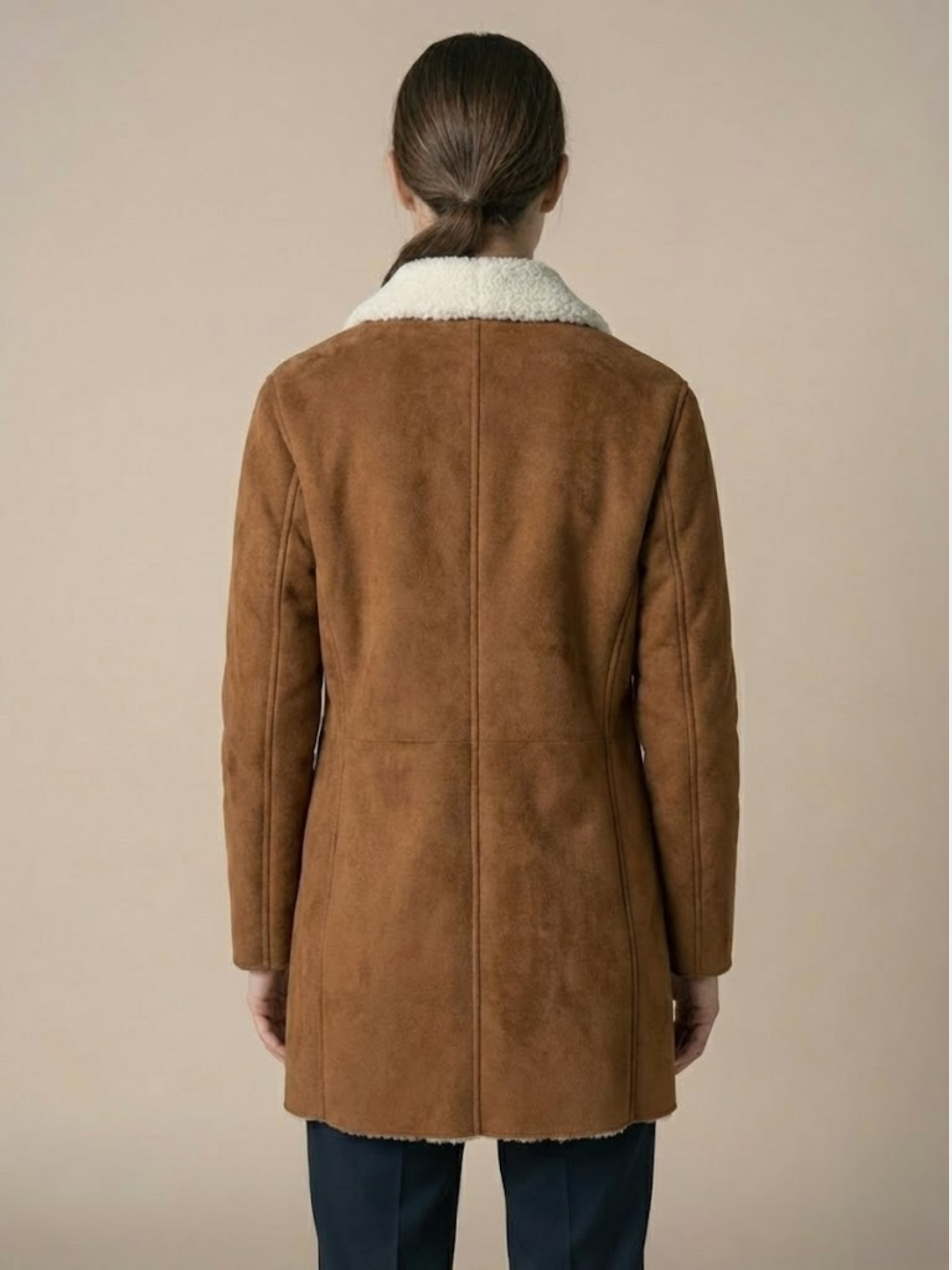 Aurevien | Women’s Tailored Double-Breasted Wool Coat
