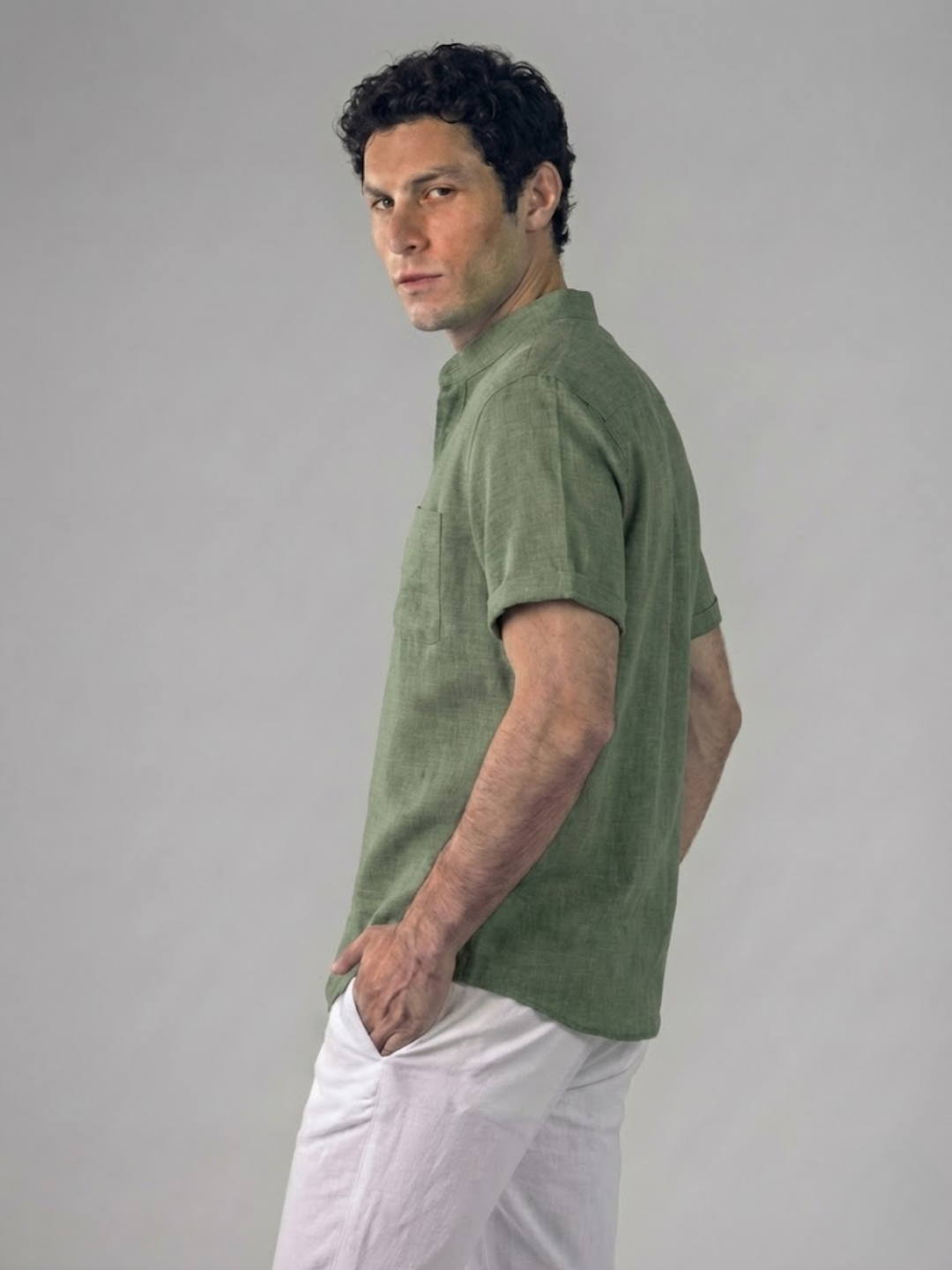 Men’s Cotton Summer Shirt Lightweight Everyday Wear