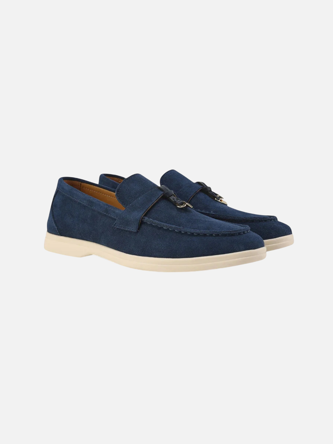 Women’s Suede Loafers Comfortable Slip-On Everyday Flats