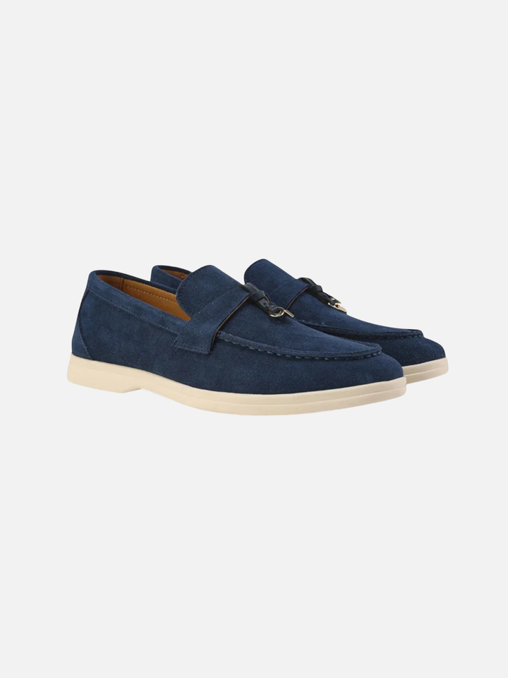 Women’s Suede Loafers Comfortable Slip-On Everyday Flats