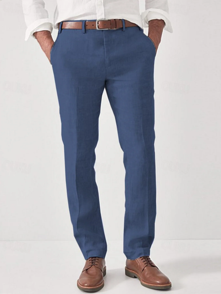 Men's Classic Elegant Dress Pants Formal Wear