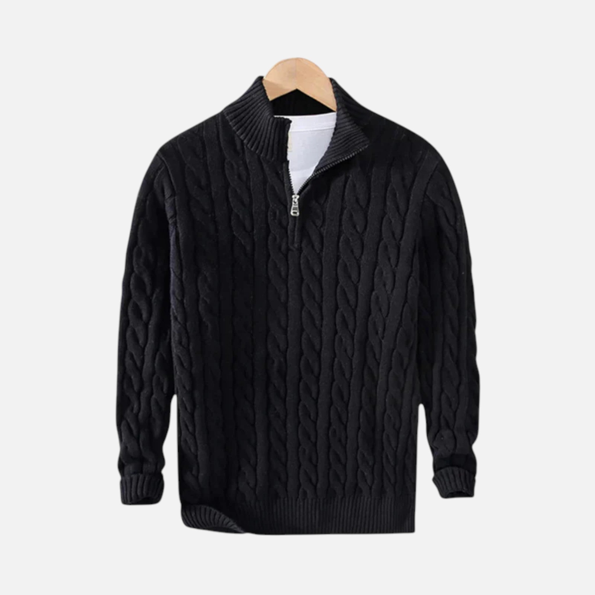 Aurevien | Men’s Cable-Knit Merino Jumper