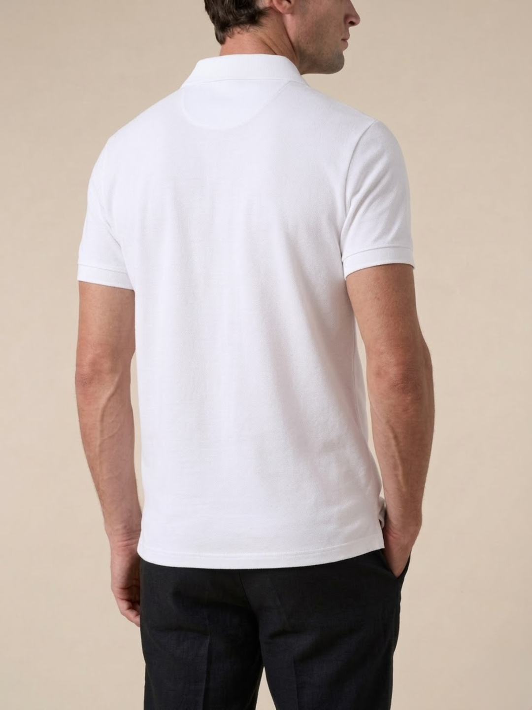 Men’s Short Sleeve Polo Soft Knit Comfortable Casual Wear