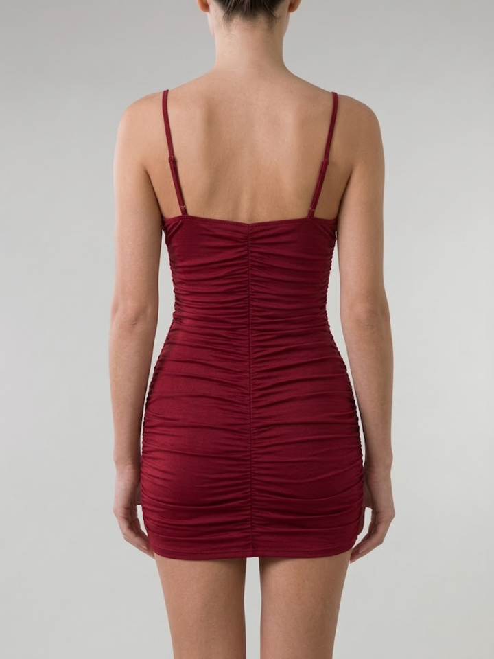 Women’s Fitted Mini Dress Lightweight Sleeveless Summer Dress