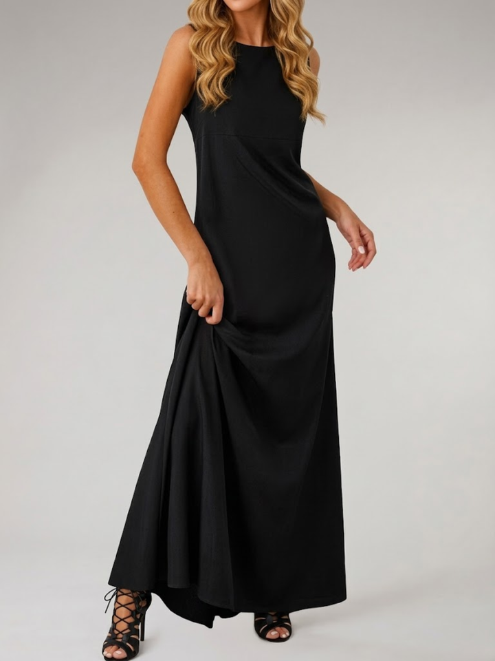 Women’s Maxi Sundress Sleeveless Lightweight Summer Vacation Dress