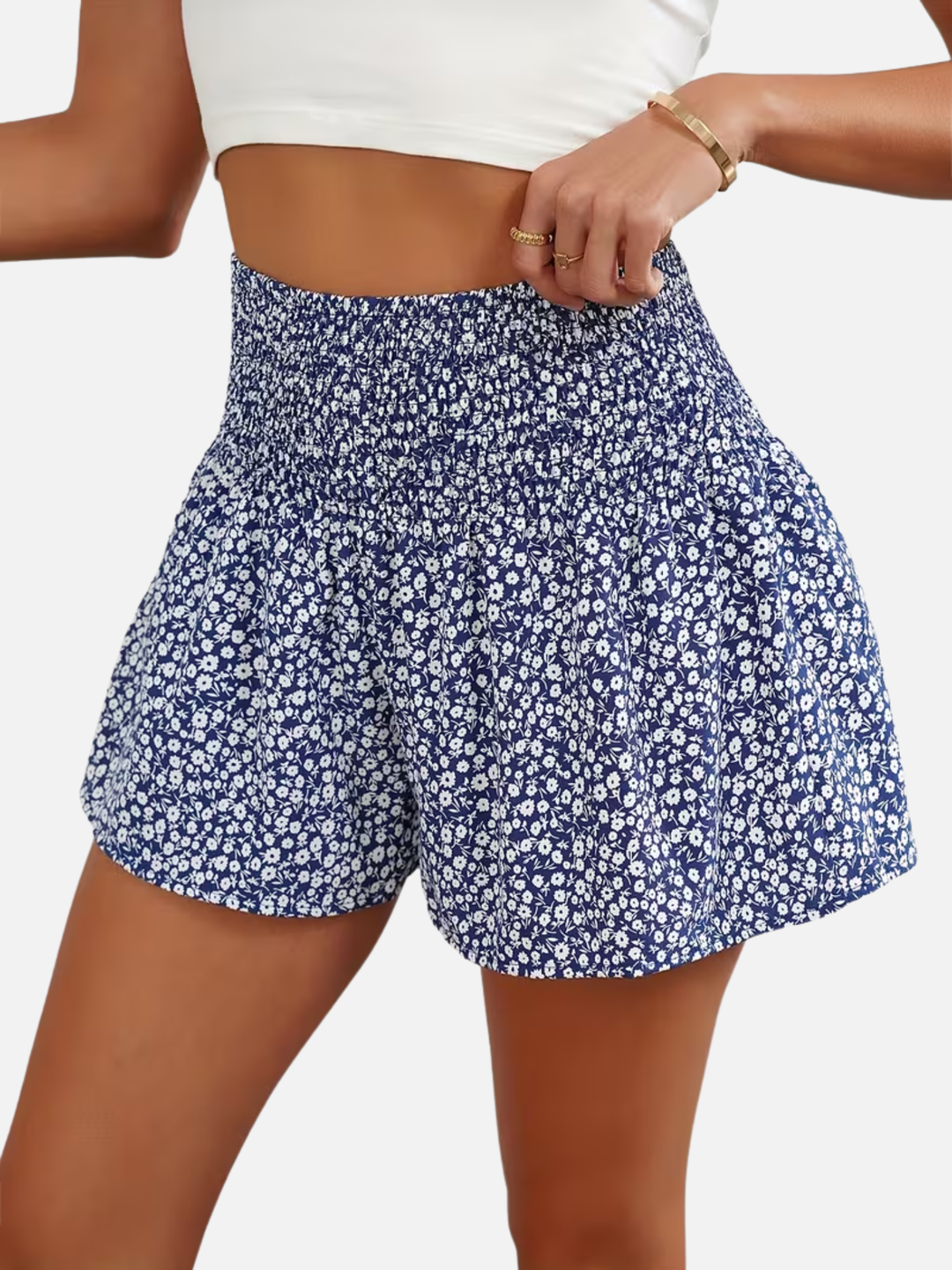 Women’s Linen Summer Shorts High Waist Lightweight Casual Wear