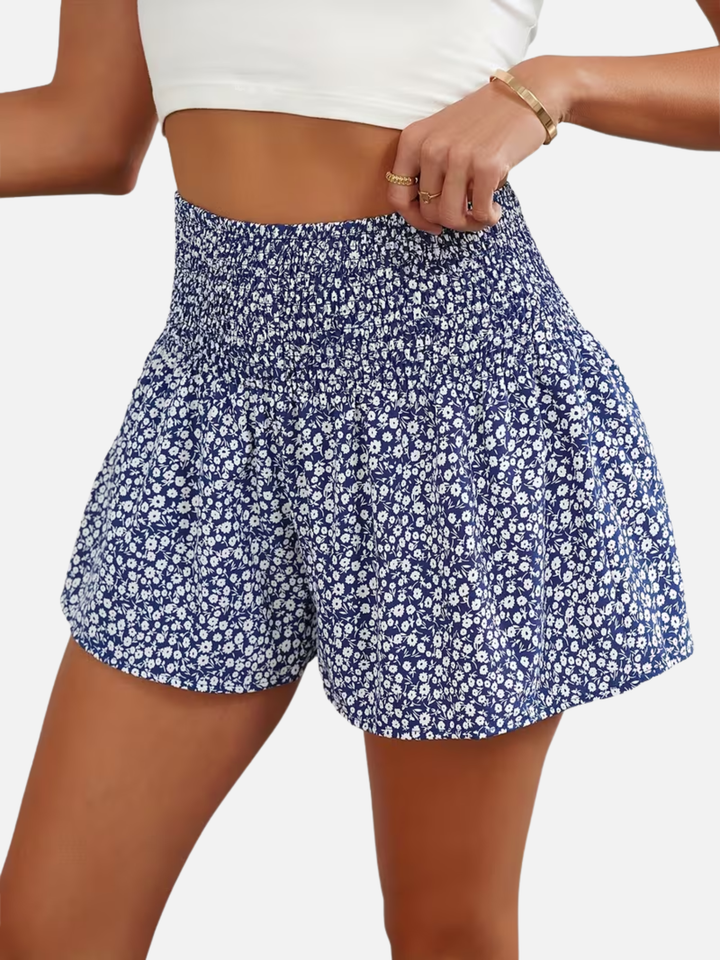 Women’s Linen Summer Shorts High Waist Lightweight Casual Wear
