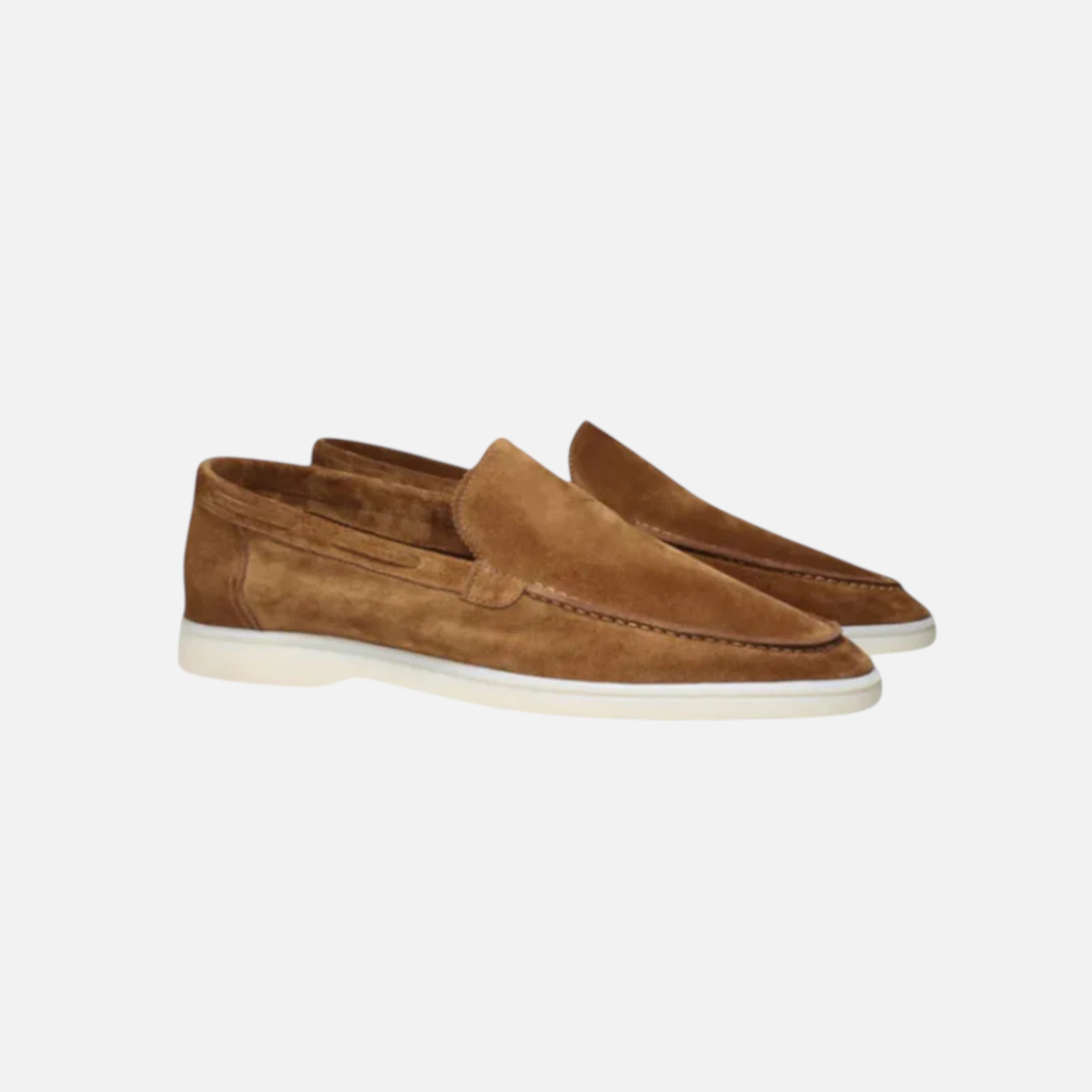 Aurevien | Men’s Suede Yacht Loafers – Riviera Heritage