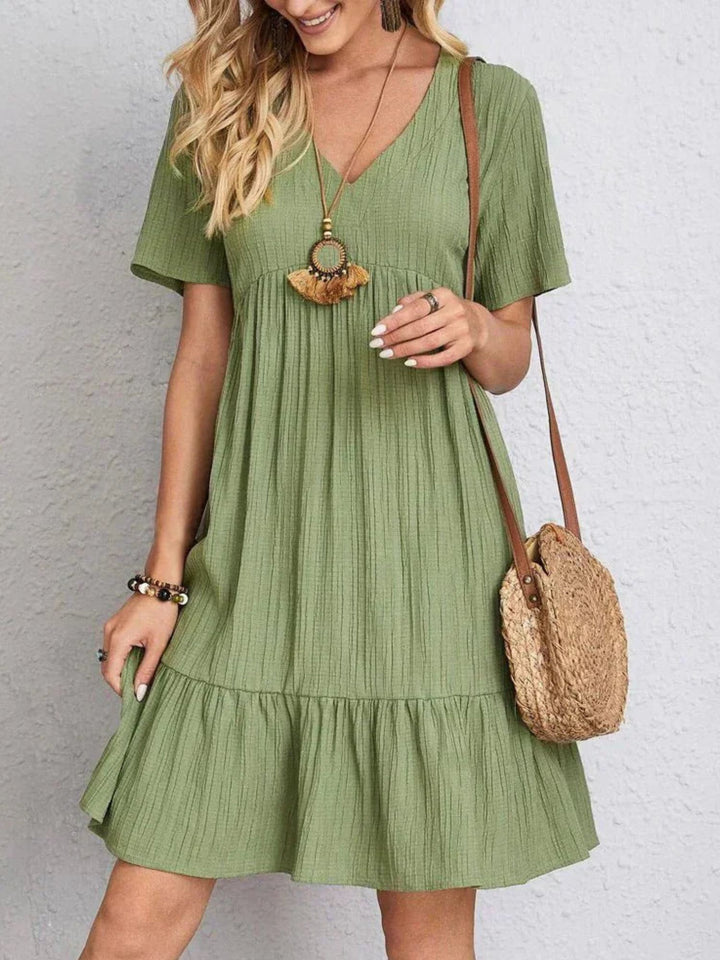 Summer Mini Dress for Beach Lightweight Casual Vacation Wear