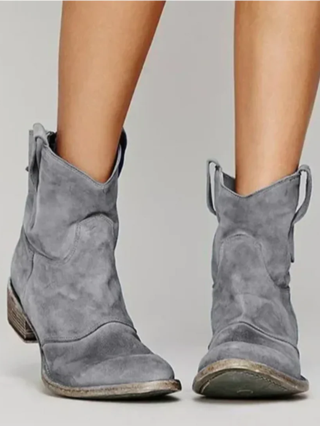 Women’s Suede Cowboy Boots for Women Everyday Casual Wear