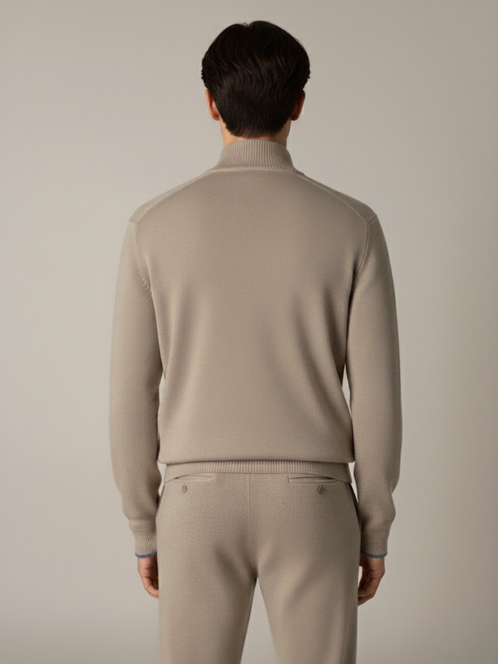 Aurevien | Men’s Wool Lounge Set in Heritage Grey