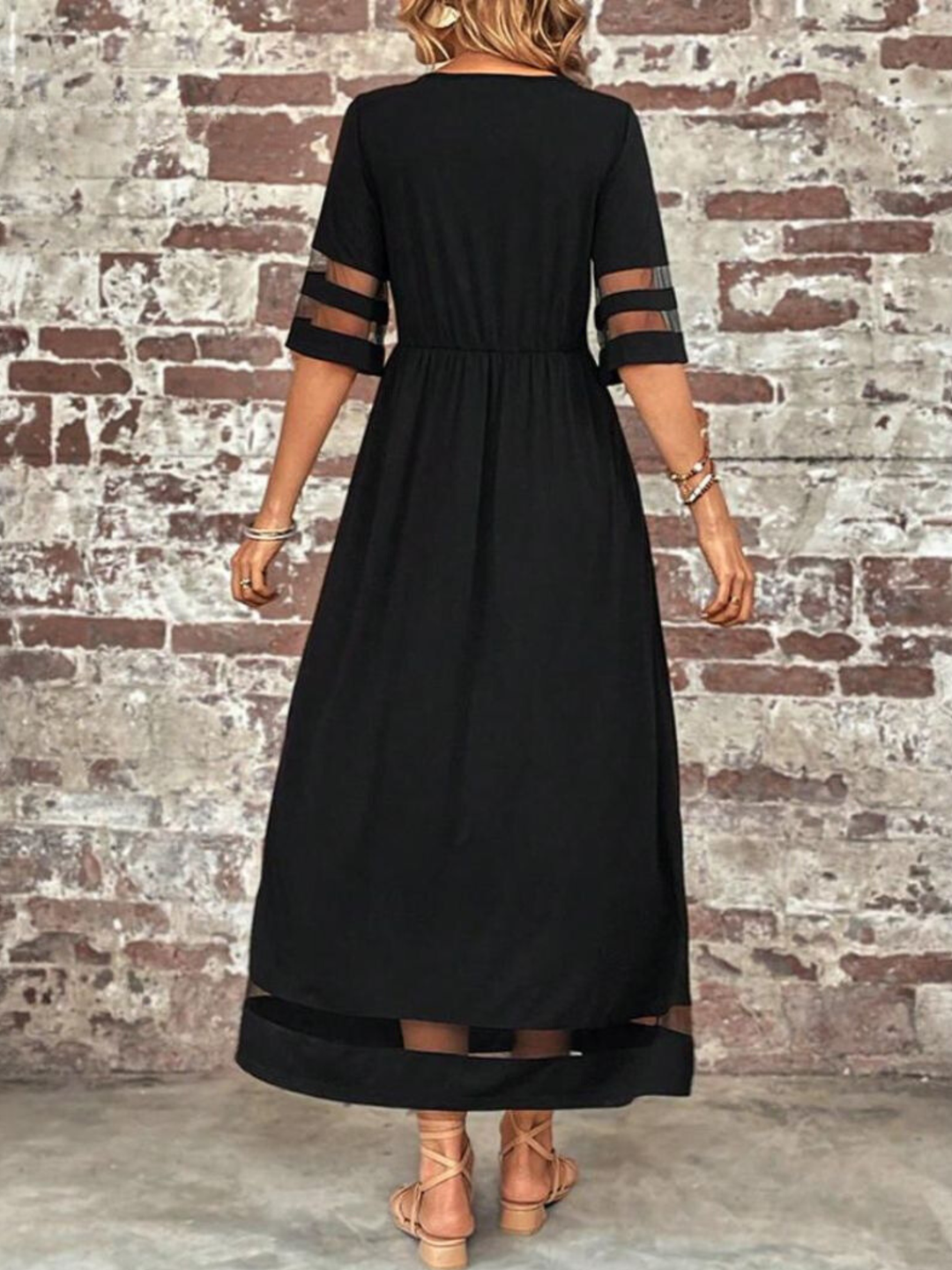 Dress Women Casual Midi Dress for Summer Everyday Comfort Wear