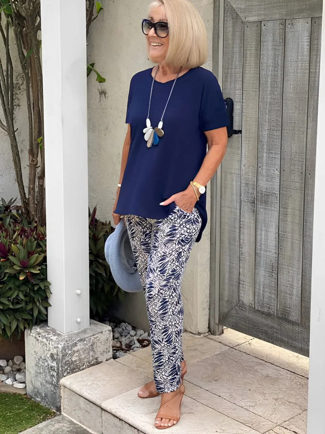 Women's lightweight casual set for summer comfort outfit