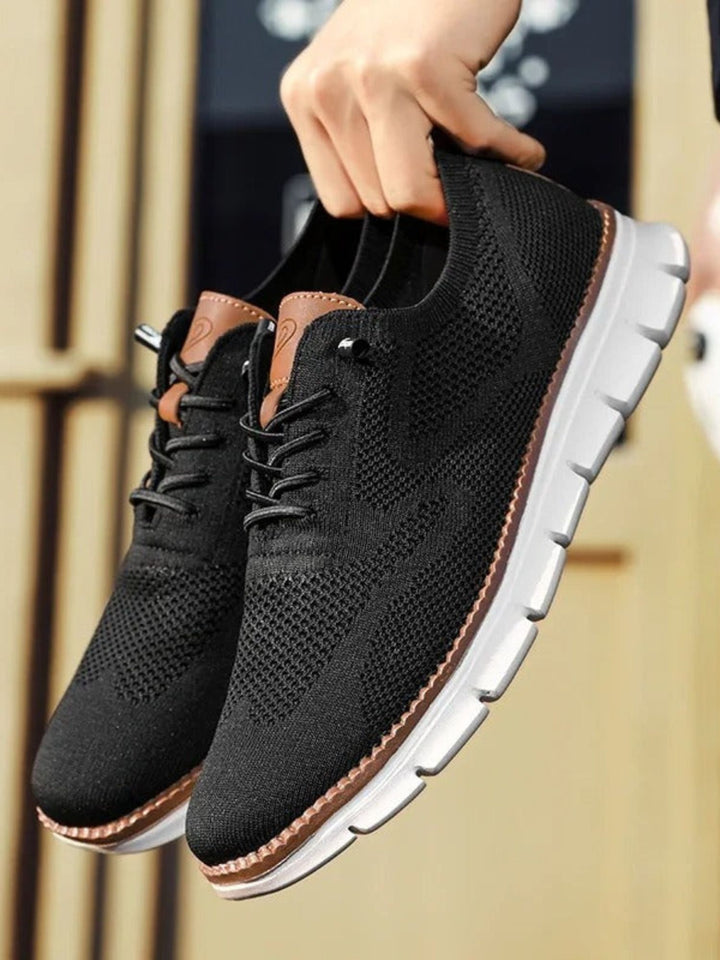 Men's breathable mesh sneakers lightweight comfort everyday walking shoes