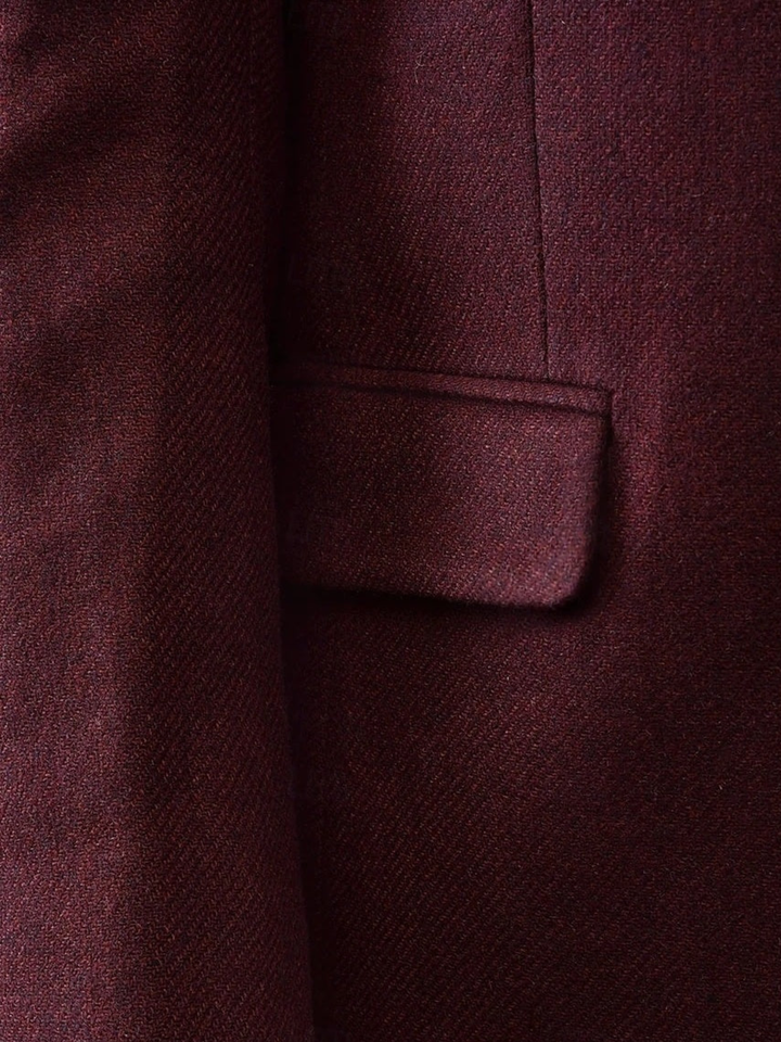 Men’s Wedding 3-Piece Tweed Suit Tailored Fit Formal Outfit