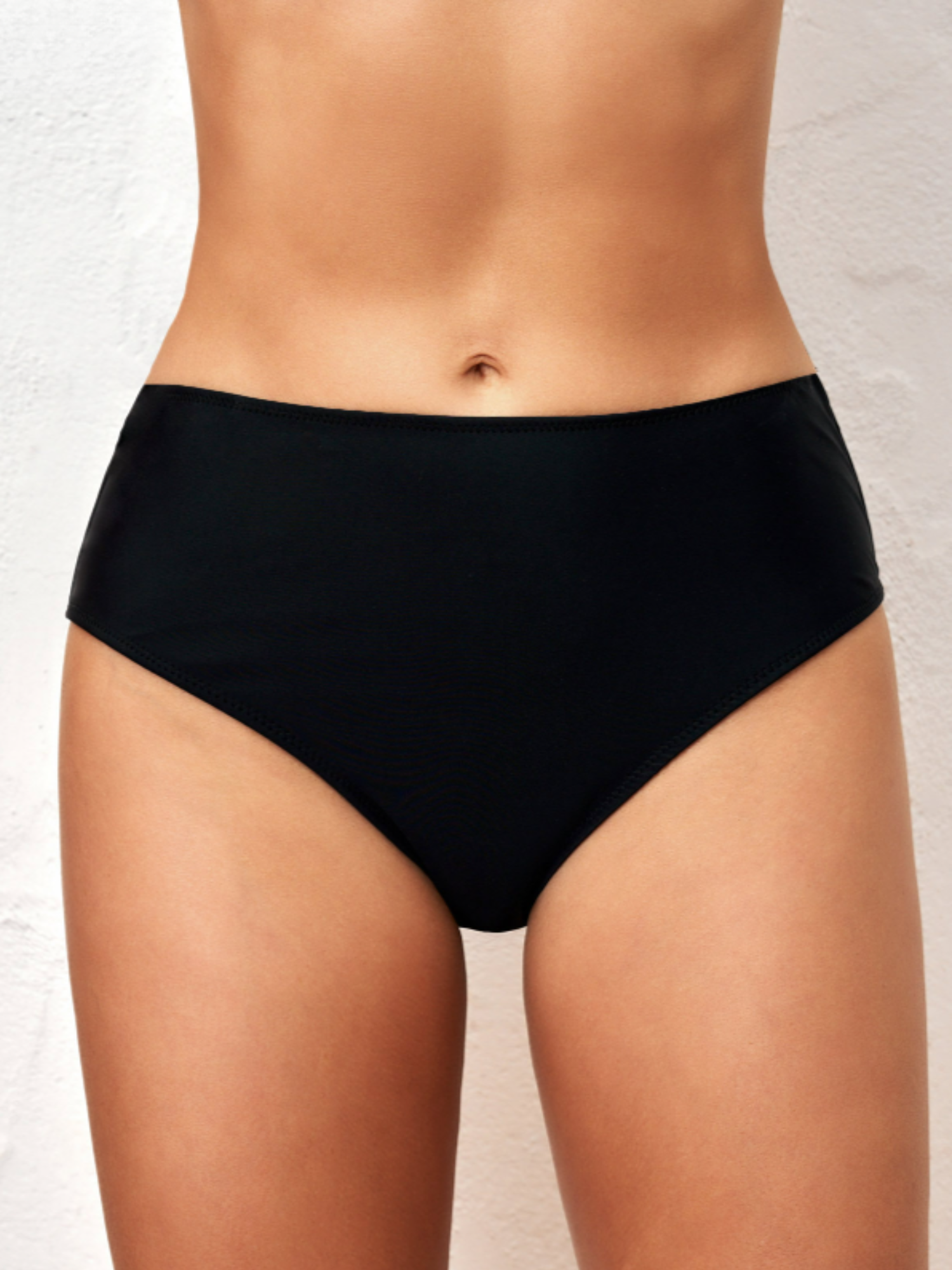 Women’s Modest Tankini Set Mid Waist Tummy Control Swimwear