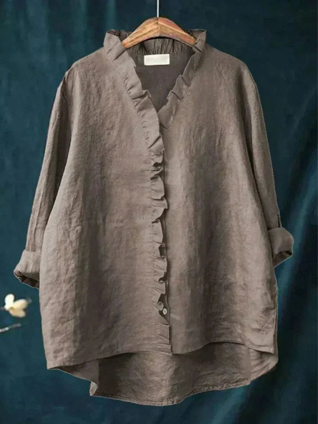Elegancka casualowa bluzka damska, oddychająca, miękka, luźny krój